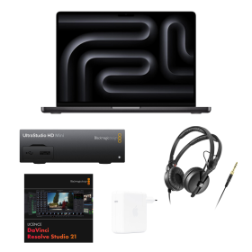 Pack post production mobile Apple MacBook Pro 14' X Blackmagic Design