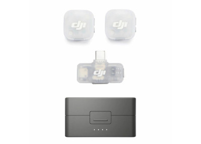 DJI Mic Mini 2 (2 TX + 1 RX mobile + boîtier de recharge)
