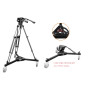 E-Image Chariot dolly pour trépied avec bol 100 mm 