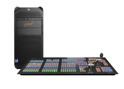 Vizrt Vizion Tower 8 with Flex Dual Control Panel