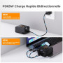 K&F Batterie V-Mount 6700mAh 99Wh 14,8V PD65W Noir