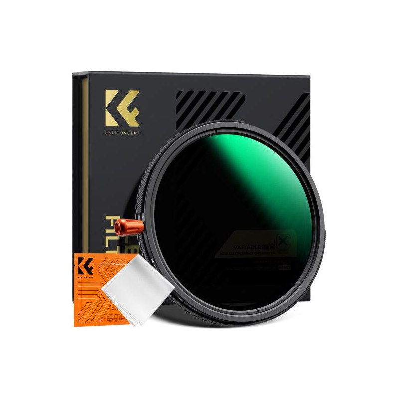 K&F Filtre NANO-X series 3 in 1 ND2-32+CPL+1/4 black mist 82mm