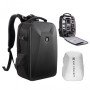 K&F Concept Sac à dos rigide 22L compartiment ordinateur 15–15,6" noi