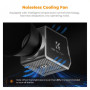 K&F Lampe Vidéo PL 60B 60W COB LED avec Batterie intégrée de 4500mAh