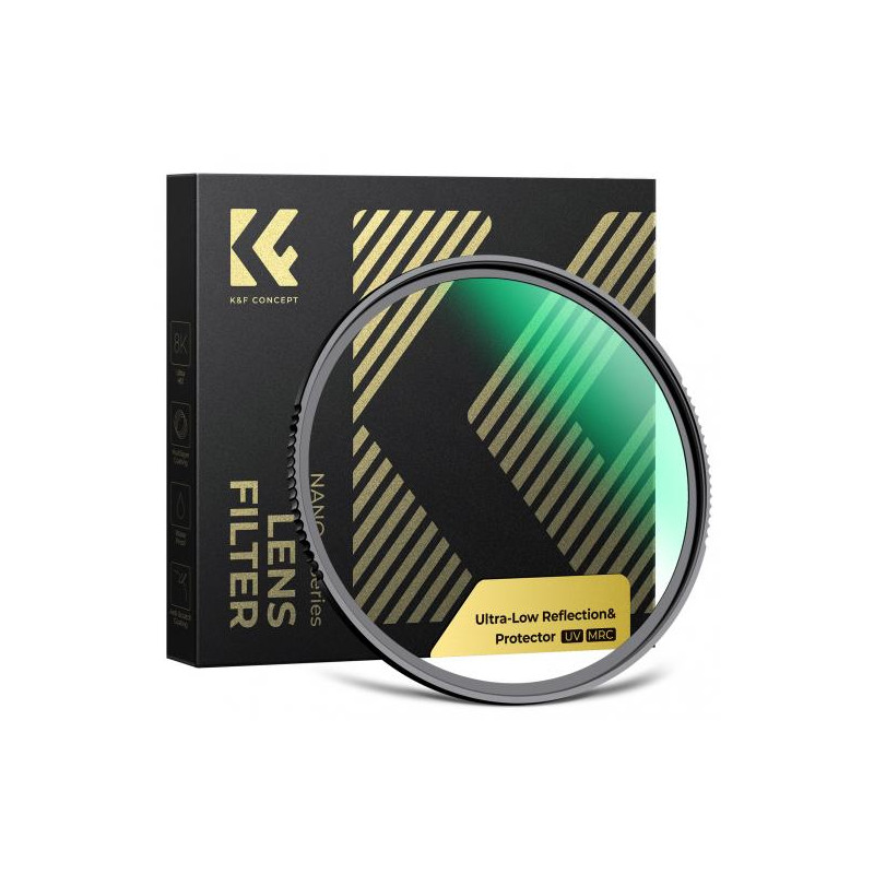 K&F Filtre Nano X UV Ultra faible reflexion 77mm