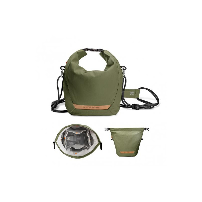 K&F Sac bandoulière Urban Wander U11 5L Kaki