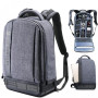 K&F Sac à Dos pour Canon Nikon Sony Olympus Gris