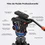 K&F Concept Trepied video aluminium