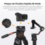 K&F Concept Trepied video aluminium
