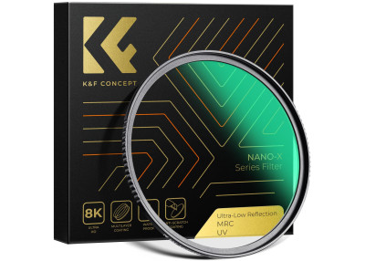 K&F Concept Filtre Nano X MCUV reflexion    0,1 % Slim 77mm