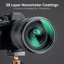 K&F Concept Filtre Nano X MCUV reflexion    0,1 % Slim 77mm