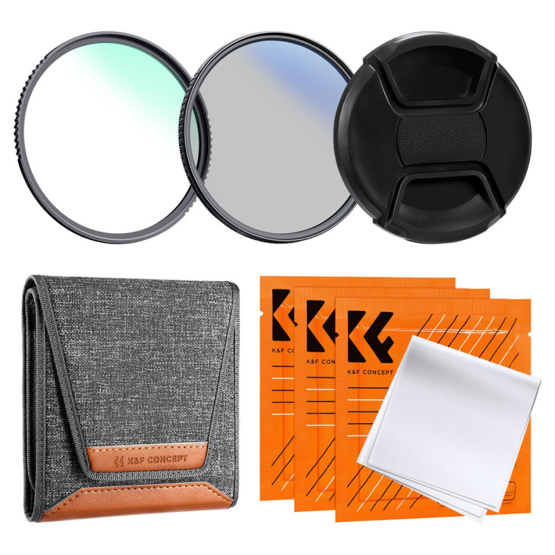 K&F Concept Kit filtre a visser Nano K 62mm