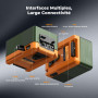K&F Batterie V-Mount 6700mAh 99Wh 14,8V PD100W Vert / Orange