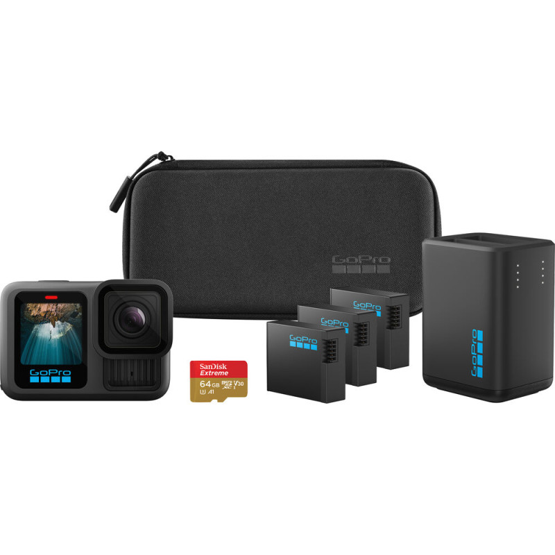 GoPro HERO13 Black bundle autonomie étendue