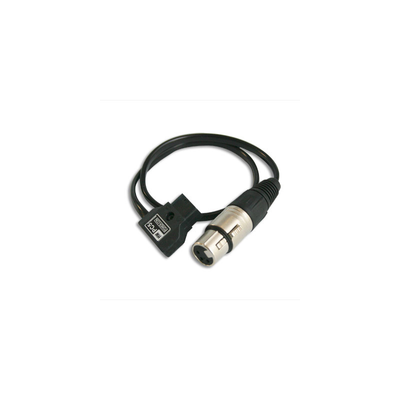 Hawk-Wood Câble D-Tap(M) vers XLR 3-pin (F) - 1m