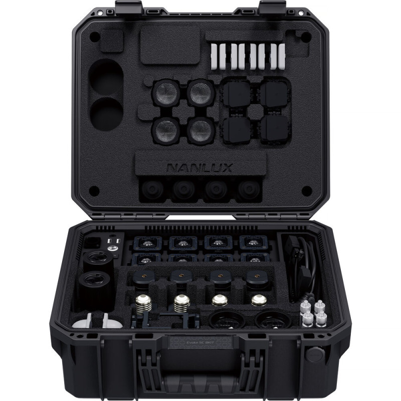 Nanlux - Kit 8x Projecteurs Evoke 5C LED Full-color