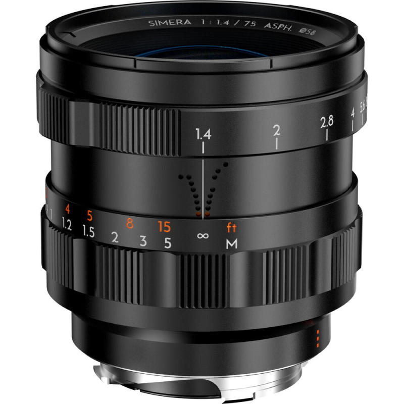 Thypoch Simera 75mm f/1.4 monture M - Noir
