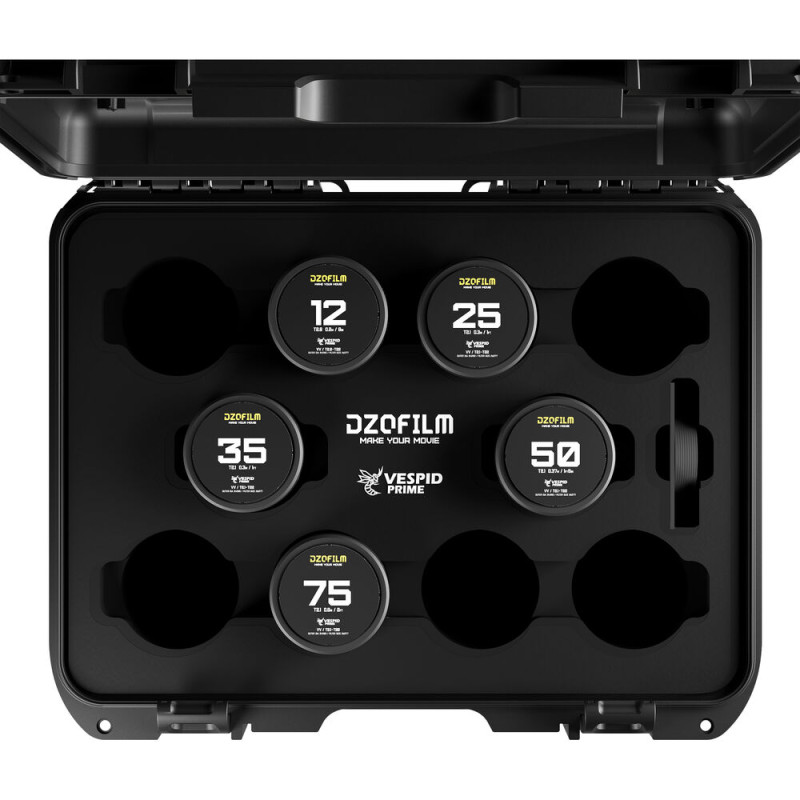 Vespid Prime Kit PL/EF mount (16mm T2.8+25/35/50/75 T2.1) case