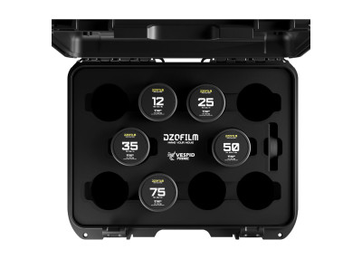 Vespid Prime Kit PL/EF mount (16mm T2.8+25/35/50/75 T2.1) case