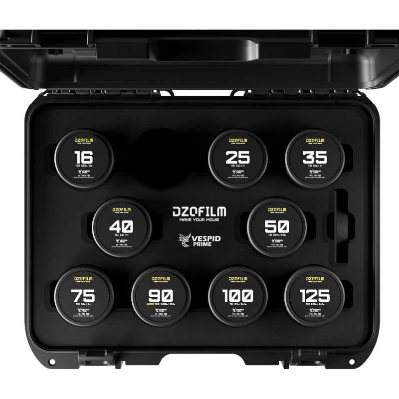 DZOFILM Vespid Prime 16/25/35/40/50/75/90/100/125mm PL Case Black M