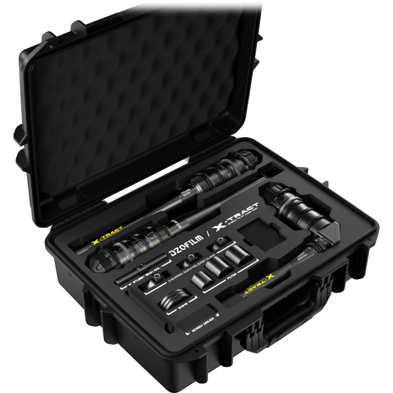 Dzofilm X-tract 18-28mm 0/90/360° PL Noir Case Metric