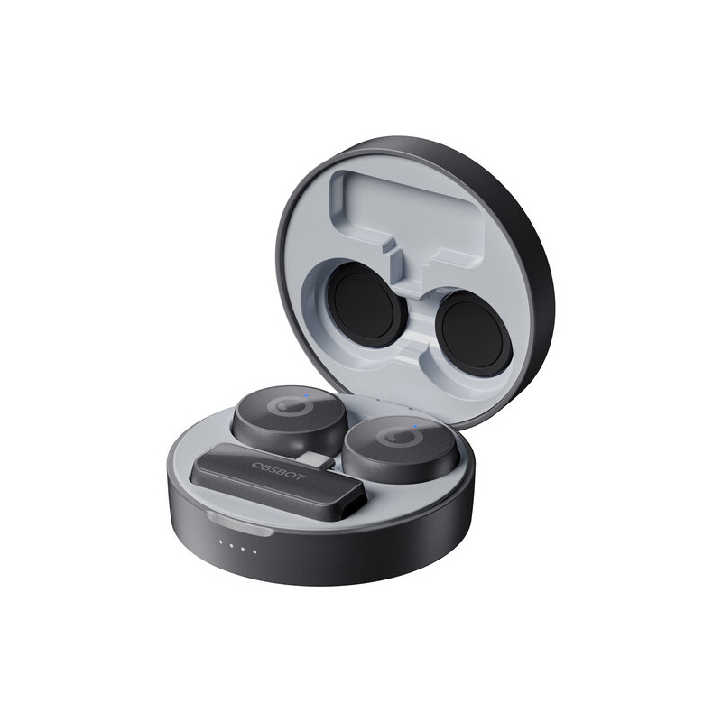 Obsbot Obsbot Vox, Kit 2 microphone sans fil avec récepteur USB-C