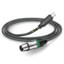 J&D Câble Audio USB C vers XLR pour Microphone