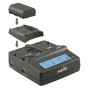 Jupio JDC0010V2 Chargeur Duo LCD universel sans plaque