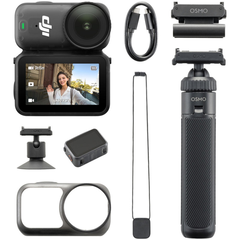 DJI Pack Osmo Nano 128Go + Mini perche bidirectionnelle