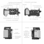 SmallRig 6775 Kit cage HawkLock avancé pour Sony FX5